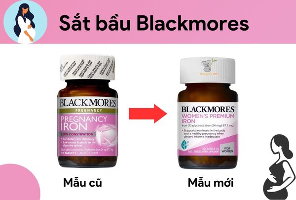 Sắt cho bà bầu Blackmores 