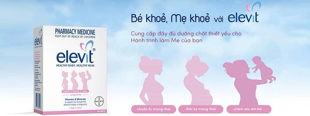 Vitamin cho bà bầu Elevit