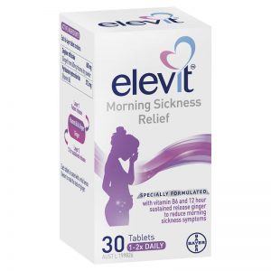 [MẪU MỚI] Elevit Morning Sickness 30 viên – Hỗ trợ giảm triệu chứng ốm nghén