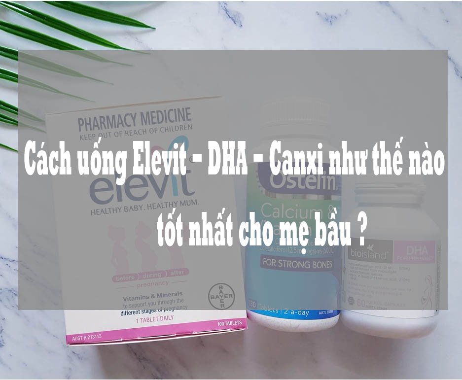 Các Lợi ích Khi Cách Uống Thuốc Elevit Dha Canxi đúng Liều Lượng Và Cách Lưu Trữ 