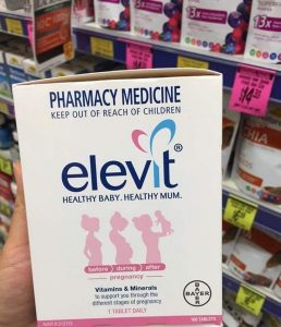 thuốc Elevit cho phụ nữ chuẩn bị mang thai