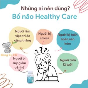 Bổ não Gingo Biloba Healthy Care