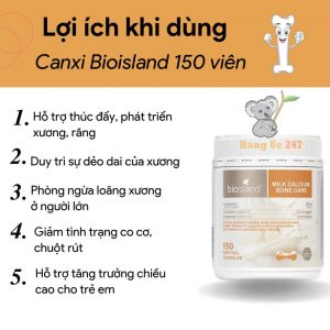 Canxi Bioisland milk bone care