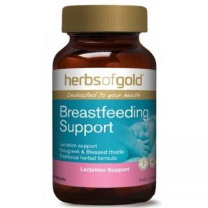 Lợi sữa Herbs of Gold Breastfeeding Support 60 viên – Giúp sữa mẹ dồi dào, chất lượng