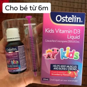 Vitamin D3 Ostelin dạng nước