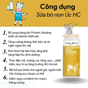 Sữa bò non Úc Healthy Care