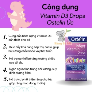 Ostelin vitamin d3 dạng giọt