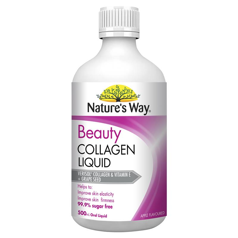 Nature's Way Collagen Liquid Úc - Collagen dạng nước 500ml cho làn da trẻ đẹp