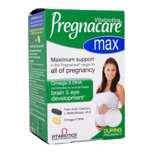 Vitamin bầu Pregnacare Max 84 viên – Vitamin tổng hợp bà bầu ưa dùng Anh Quốc