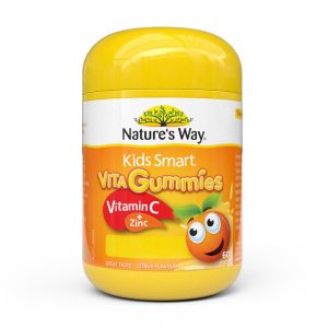 Kẹo dẻo Nature’s Way Vita Gummies Vitamin C + ZinC 60 viên
