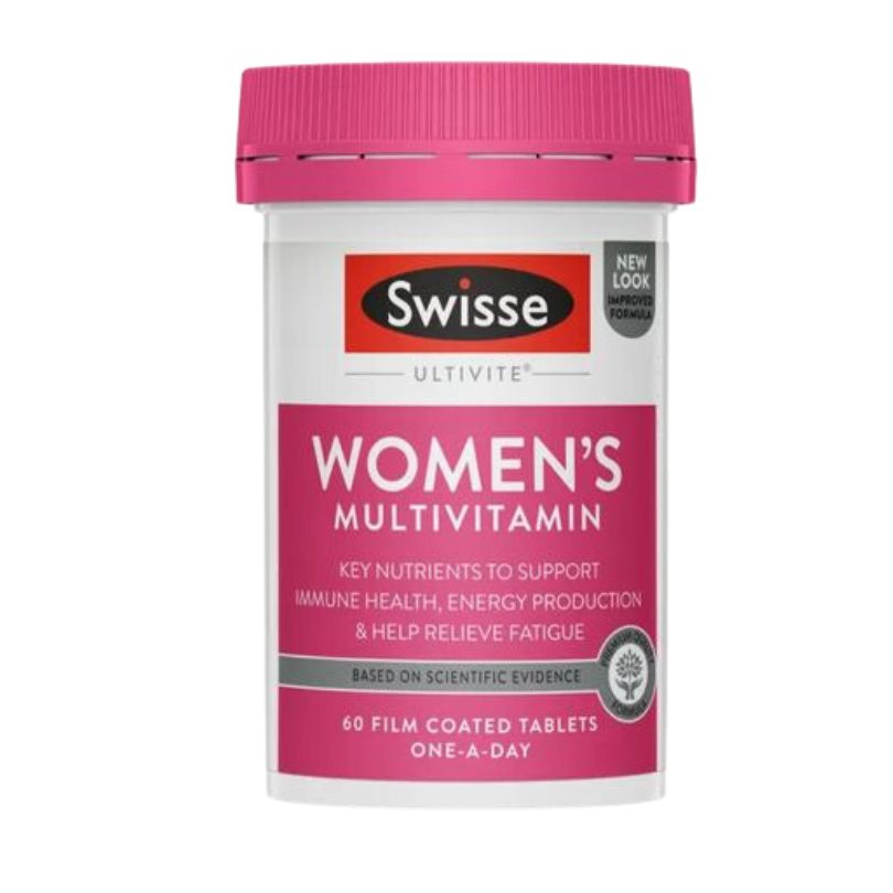 [MẪU MỚI] Vitamin tổng hợp cho Nữ Swisse Úc Women’s Multivitamin 60 viên