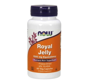 Sữa ong chúa Now Royal Jelly 1500mg 60 viên của Mỹ
