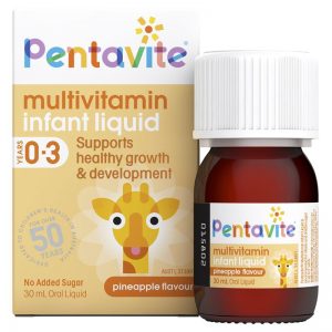 Pentavite Vitamin tổng hợp cho bé 0 – 3 tuổi 30ml Úc