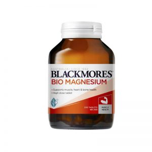 [BLACKMORES] Bio Magnesium 100 viên – Phát triển cơ bắp, ngăn ngừa chuột rút