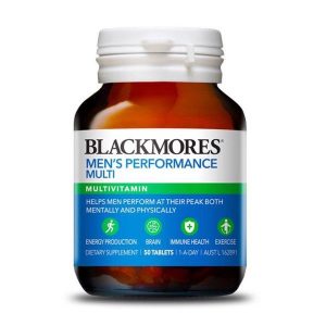 [BLACKMORES] Men’s Performance Multi (Lọ 50 viên) – Vitamin tổng hợp cho nam giới