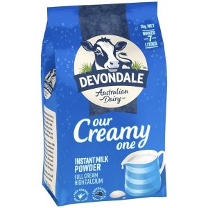 Devondale Full Cream Powder 1Kg – Sữa bột nguyên kem Devondale gói 1kg