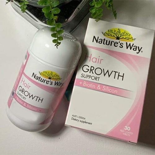  Nature’s Way Hair Growth Support + Biotin & Silicon