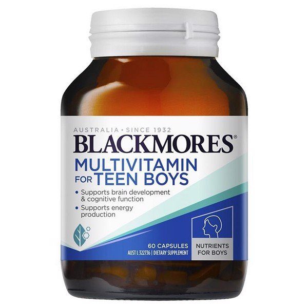 Vitamin tổng hợp Blackmores Multivitamin for teen boys 60 viên