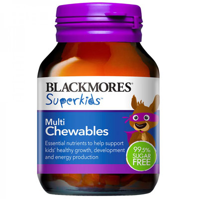 Kẹo ngậm Blackmores SuperKids Multi Chewables 60 viên - Bổ sung dinh dưỡng cho trẻ từ 2 - 12 tuổi