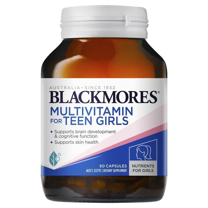 Vitamin tổng hợp cho bé gái Blackmores Multivitamin for Teen Girls 60 viên