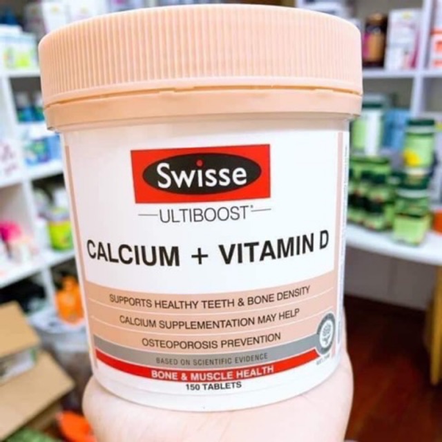 Canxi + Vitamin D Swisse