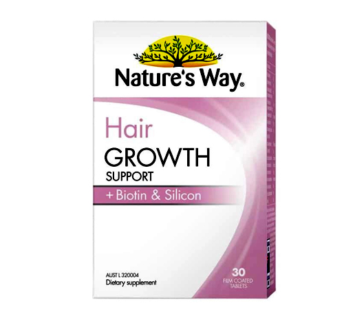 viên uống hỗ trợ mọc tóc Nature’s Way Hair Growth Support