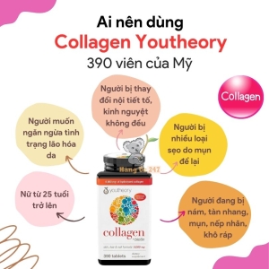 Collagen 390 viên Mỹ