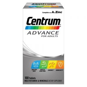 Vitamin tổng hợp Centrum Advance cho người từ 18 đến 50 tuổi (100 viên)