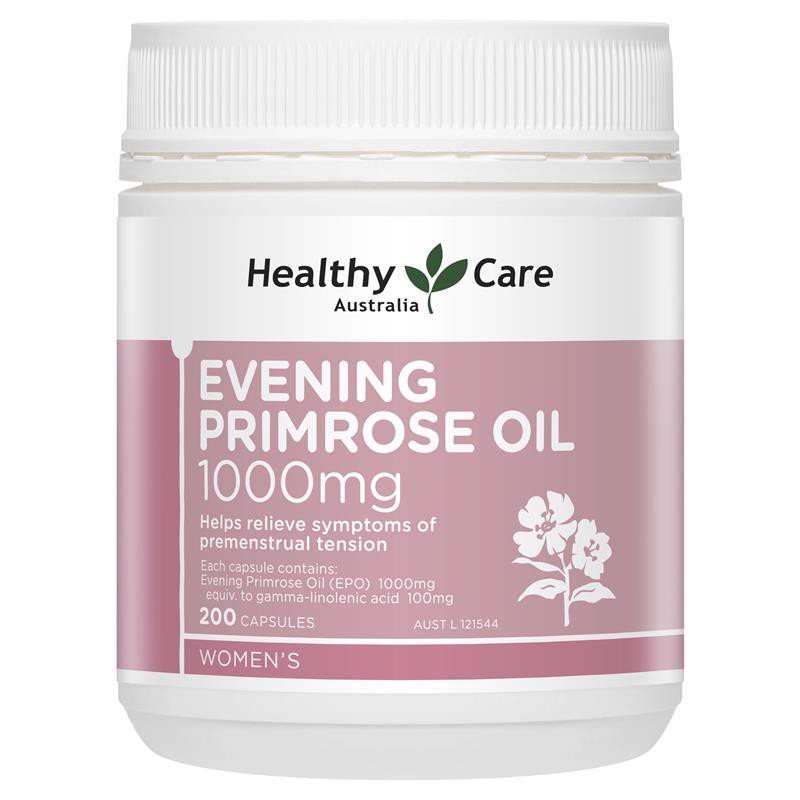 Viên nốc tinh chất dầu hoa anh thảo Healthy Care Evening Primrose Oil
