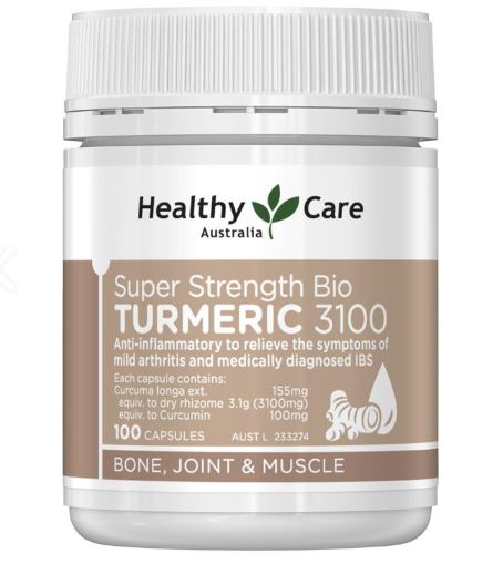 Healthy Care Turmeric 3100mg mẫu mới