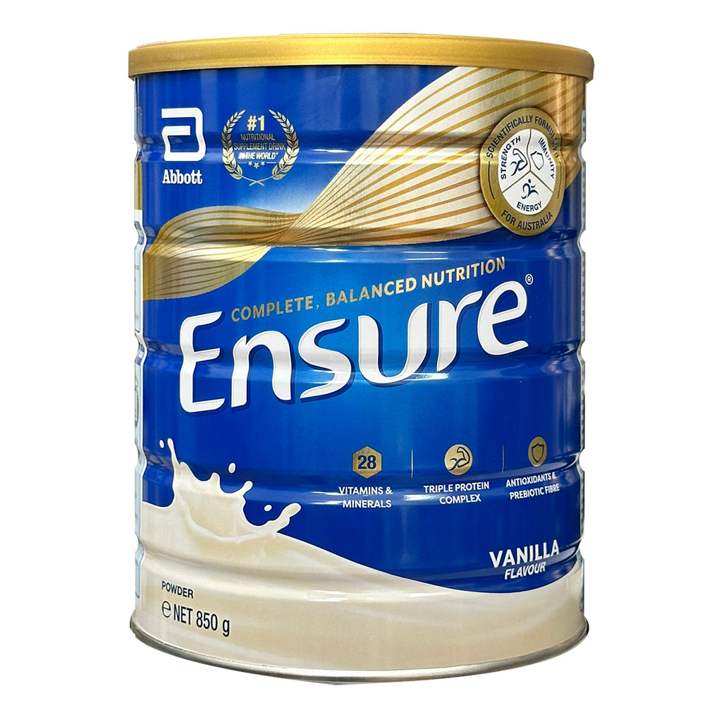 [MẪU MỚI] Sữa Ensure Úc 850g – Sữa Ensure xách tay chính hãng Úc