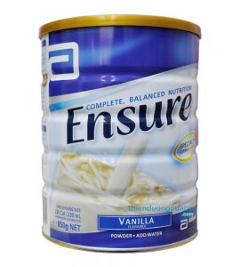 Sữa Ensure Úc 850g – Sữa Ensure xách tay chính hãng Úc