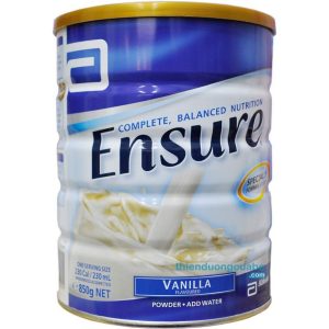 Sữa Ensure Úc 850g – Dinh dưỡng cho người già