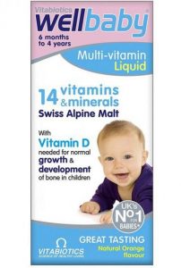 Vitamin tổng hợp Wellbaby cho trẻ từ 6 tháng đến 4 tuổi 150ml