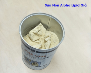 sữa alpha lipid giả