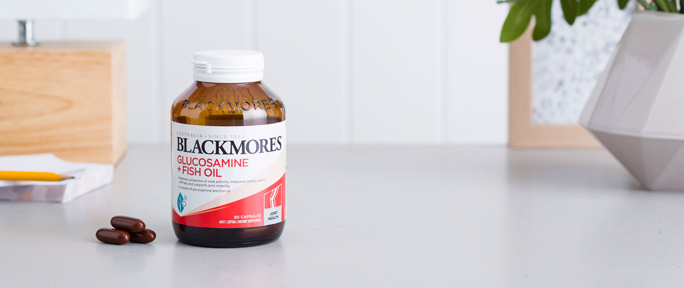 Blackmores glucosamine + fish oil