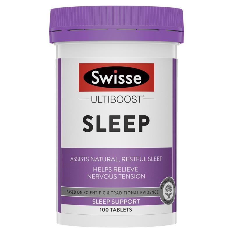 Viên uống hỗ trợ ngủ ngon Swisse Sleep 100 viên