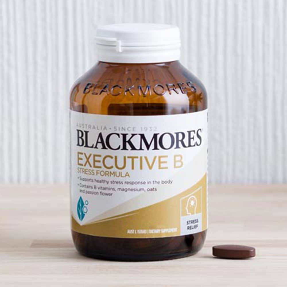 Viên uống giảm stress Úc: Blackmores Executive B Stress Formula