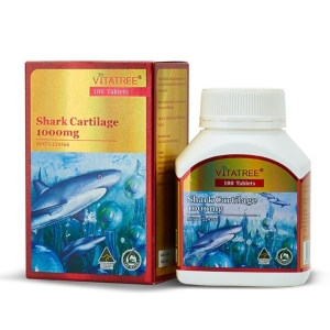 Viên uống sụn cá mập Úc Vitatree Shark Cartilage 1000mg