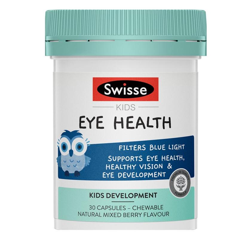 Swisse Kids Eye Health 30 viên - Viên uống bổ mắt cho bé của Úc