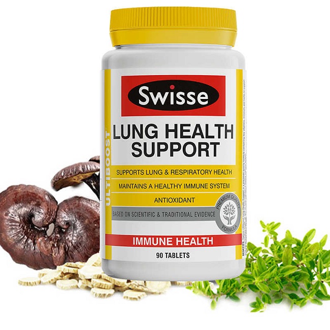 Thải độc phổi Swisse Lung Health