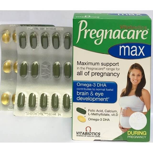 review vitamin bầu Pregnacare Max