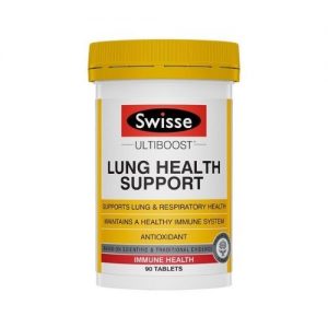 Bổ phổi Swisse Lung Health Support 60 viên Úc