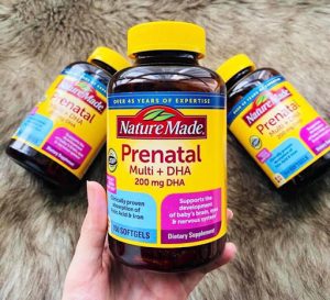 Vitamin tổng hợp cho bà bầu Nature Made Prenatal Multi DHA