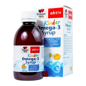 Dầu cá cho bé Doppelherz Kinder Omega 3 Syrup