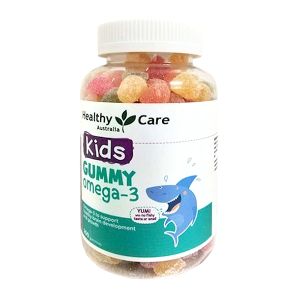 Dầu cá cho bé: Gummy Omega-3 Healthy Care