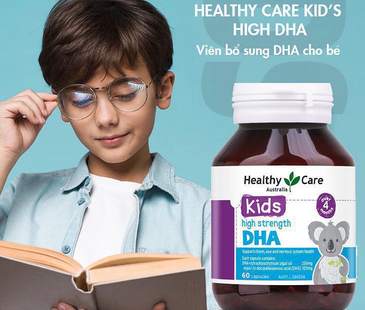 Viên uống DHA cho bé: Healthy Care Kids DHA