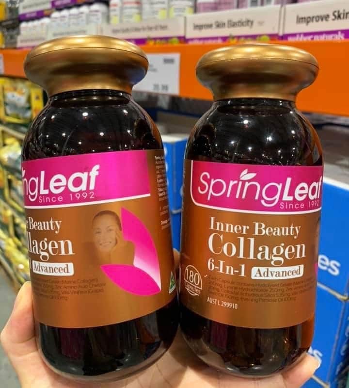 Giới thiệu sản phẩm viên uống Collagen 6 in 1 Spring Leaf Inner Beauty