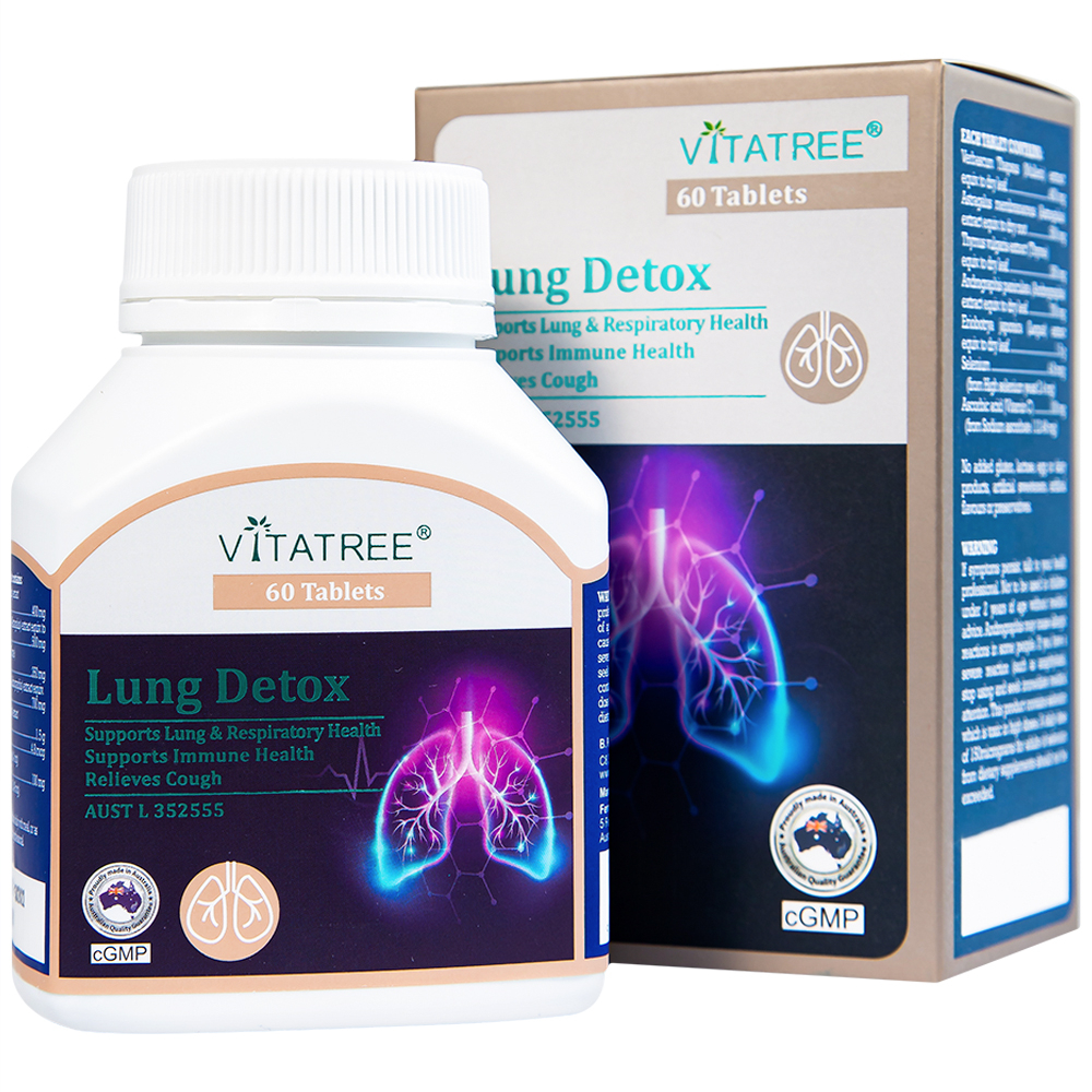 Thải độc phổi Vitatree Lung Detox