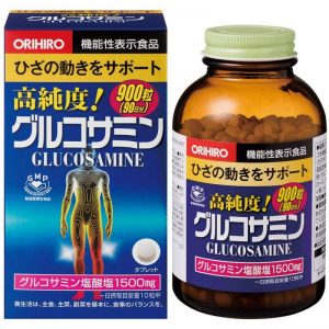 Viên uống sụn khớp Glucosamine Orihiro Nhật Bản 900 viên